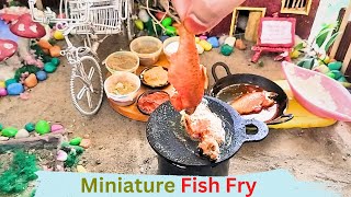 Miniature Fish Fry  Miniature Fish  Miniature Fish Making [upl. by Bopp]