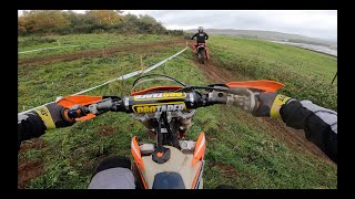 North East Vinduro  DODDINGTON farm enduro practice [upl. by Millisent526]