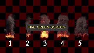 Huge fire green screen overlay effects [upl. by Ledoux]