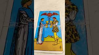 Dos de copas  Aprende del tarot  shorts tarot dosdecopas [upl. by Carbo]