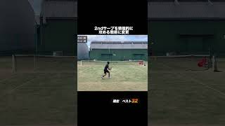 加古川オープン1回戦36 61 63で勝利！テニス [upl. by Hpsoj]