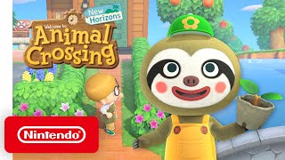 Animal Crossing New Horizons  April Free Update  Nintendo Switch [upl. by Lesly]