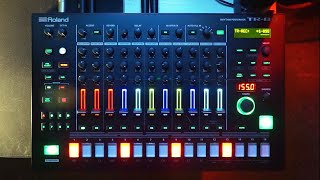 Roland TR8S TechnoHardtechnoTrance 155Bpm LIVE SET [upl. by Chanda]