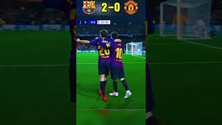 BARCELONA VS MANCHESTER UNITED 30  Dominasi Messi Barcelona Hancurkan Manchester United  UCL 2019 [upl. by Kooima112]