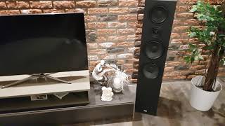 Heco aurora 1000  cambridge audio cxa 80 [upl. by Arodal]