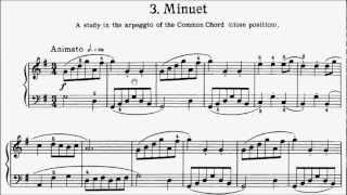 First Lessons in Bach Book 1 No3 Minuet BWV Anh 116 G Major Anna Magdalena Sheet Music [upl. by Obala]