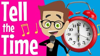 Whats the Time Song Learn to tell the time with this fun kids song [upl. by Clarance438]