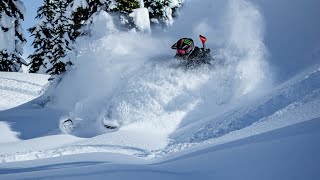 Insane Storm Riding In Revelstoke [upl. by Leuqer]