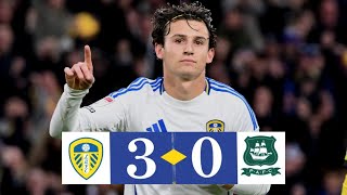 Leeds United vs Plymouth Argyle 30 Highlights EFL Championship 202425 leeds v plymouth [upl. by Aninay433]