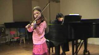 Beethoven Minuet in G violin [upl. by Pooi277]