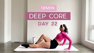 Day 22  1 Month Pilates Plan  15MIN Lower Ab amp Inner Thigh  deep core strengthening [upl. by Joane]