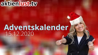 Adventskalender 15122020 I 30€ Zooplus Gutschein I aktienlust I Mick Knauff I Nicole Straub [upl. by Noble]