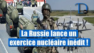 Exercice nucléaire russe Moscou envoie un message fort [upl. by Acinet]