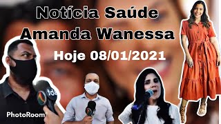 Notícias do Hospital Cantora Gospel Amanda Wanessa [upl. by Kalmick]