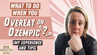 How I Managed Overeating on Ozempic My Experience and Tips  Ana Mckenna [upl. by Illib682]