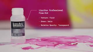 Using Liquitex Flow Aid in your Acrylic Art [upl. by Ayomat]