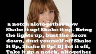 Shake it Up Theme Song by Selena Gomez with Lyrics [upl. by Ahtibbat]