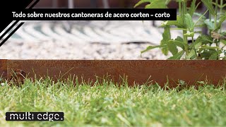 Todo sobre nuestros cantoneras de acero corten  corto [upl. by Pinkham480]