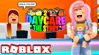 Roblox DayCare 2 En español con Bebe Goldie y Titi Juegos  Historias de Miedo en Roblox [upl. by Aisatna]