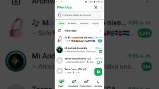 Cómo marcar todos nuestros mensajes sin leer como leídos en WhatsApp [upl. by Oralie318]