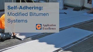 Installing SelfAdhering Modified Bitumen System Garland Roofing [upl. by Irahk]