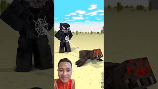 steve venom VS minecraft mobsminecraft gameplay shorts [upl. by Kenji691]