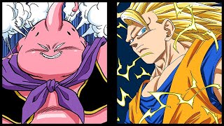 Dragon Ball Super Saiyan 3 Goku vs Majin Buu  US English Dubbed [upl. by Lathan]