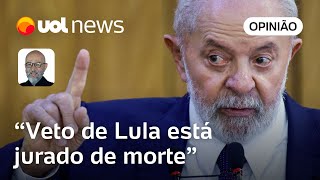 Veto de Lula está jurado de morte diz Josias PL empurra os bemcomportados para colo de facções [upl. by Toffey598]