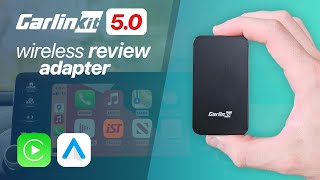 Carlinkit 50 REVIEW CPC2002air FASTEST Wireless Adapter Apple CarPlay and Android Auto [upl. by Eelyma]