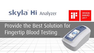 A1c Testing with Fingertip Blood on skyla® Hi Analyzer [upl. by Cherye426]