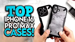 Best iPhone 16 Pro Max CASES Clear  Spigen  Drop Protection [upl. by Eelsew152]