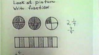 Fractions Meaning Pictorial Representation and Equivalent Fractions Pt2 [upl. by Eimme543]