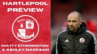 HARTLEPOOL UNITED PREVIEW  Matthew Etherington amp Ashley Nadesan [upl. by Hanley]