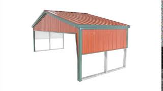 Carolina Carports  Commercial Certified Metal Building [upl. by Durkin906]