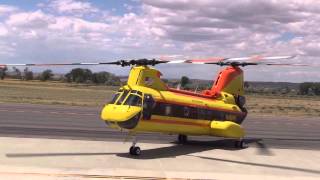 Sky Aviations and World First Ever Civilian CH46 Sea Knight [upl. by Adnarrim]