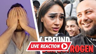 MIT IHREM BRUDER BETROGEN🤢FRANKFURT TINDER ES TUT MIR LEID 🔴 REACTION  PUMPING MNKY [upl. by Blondie]