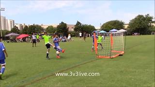 Skyler Gotham Knights in Destin FL 3 v 3 Live National Soccer Tour [upl. by Drofxer493]