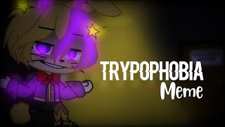 FNaF Trypophobia Meme  Afton Family  Gacha Club [upl. by Barbee]