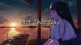 Not That Guy  Tyzi Official Visualizer [upl. by Aloeda]