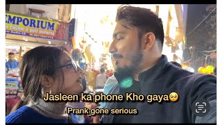 Jasleen ka Phone Kho gaya  Prank Gone Wrong  vihaannjasleen vlog jahaann [upl. by Wendelina720]