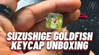 Unboxing the Stunning Suzushige Goldfish Artisan Keycap from Japan 🐟✨ [upl. by Midis]