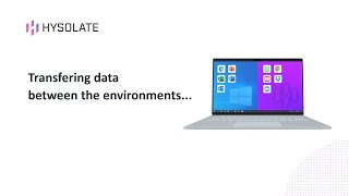 Transferring data between your environments [upl. by Asaph]