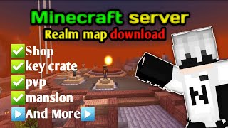 Download minecraft serverrealm map download free  12130  all version supported [upl. by Turmel]