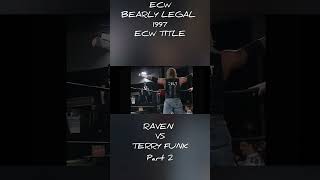 Terry Funk VS Raven ECW Title Part 2 [upl. by Marguerite]