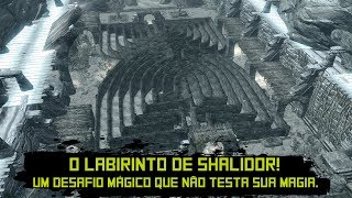 Skyrim  O Labirinto de Shalidors Maze O Dremora e o Diadema do Sábio Diadem of the Savant [upl. by Nnaeinahpets]