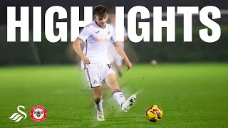 Swansea City v Brentford  Highlights  U21s [upl. by Elnar]