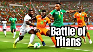 Unforgettable AFCON 2023 Showdown Equatorial Guinea vs Ivory Coast [upl. by Hgieliak]