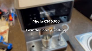 Miele CM6300 Bean To Cup Coffee Machine Grinder Fix amp Deep Clean [upl. by Fredericka]