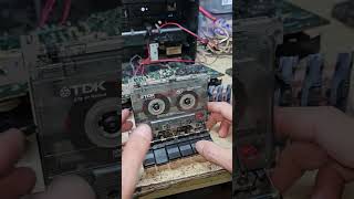 Test cassette player sharp gf319z for repairing cassetteplayer [upl. by Yorgo]