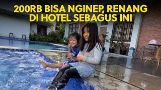 LIBURAN MURAH TAPI MERIAH  PURI SARAS SYARIAH GARDEN HOTEL LEMBANG  SENJA FIRSTA [upl. by Assillam967]